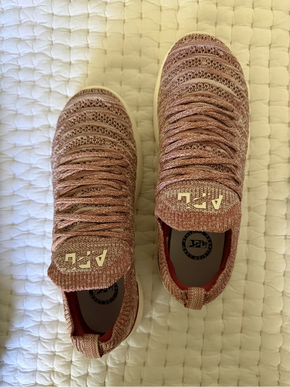 APL TechLoom Women’s Knit Sneaker - Rose Knit